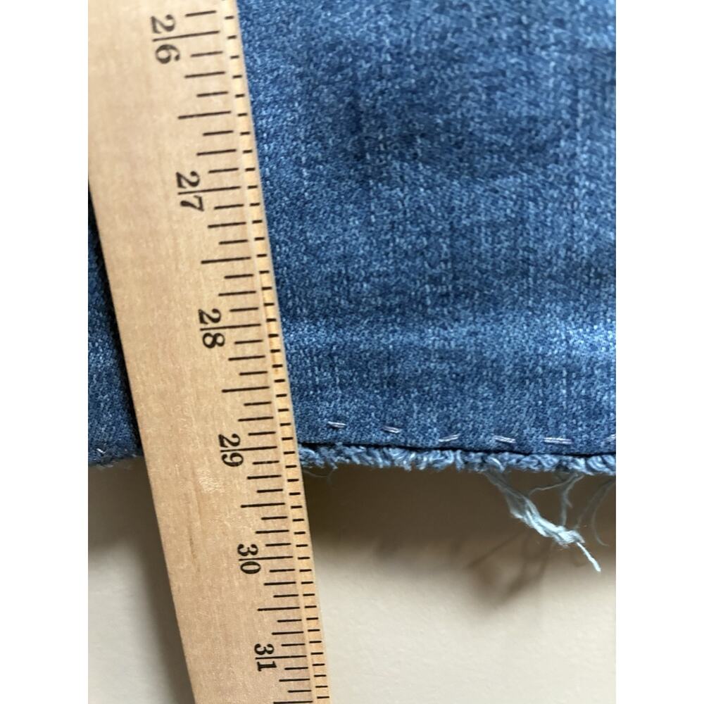 Judy Blue Womens 11 30 Short Slim Boot Cut Jeans High Rise Raw Hem Medium Wash - Picture 10 of 10